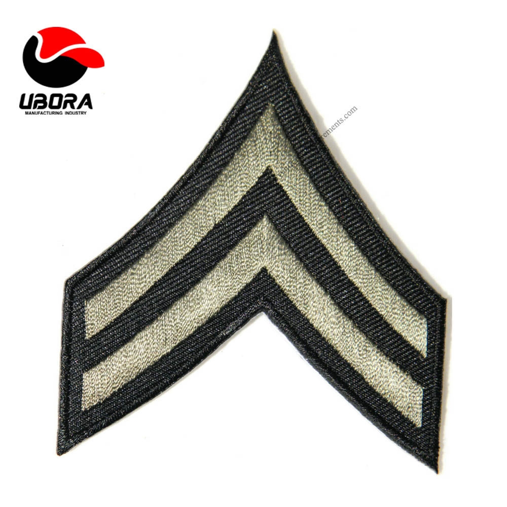 customized shape Corporal Rank US Chevron Patch Iron On customized Uniform Service ,chevron best